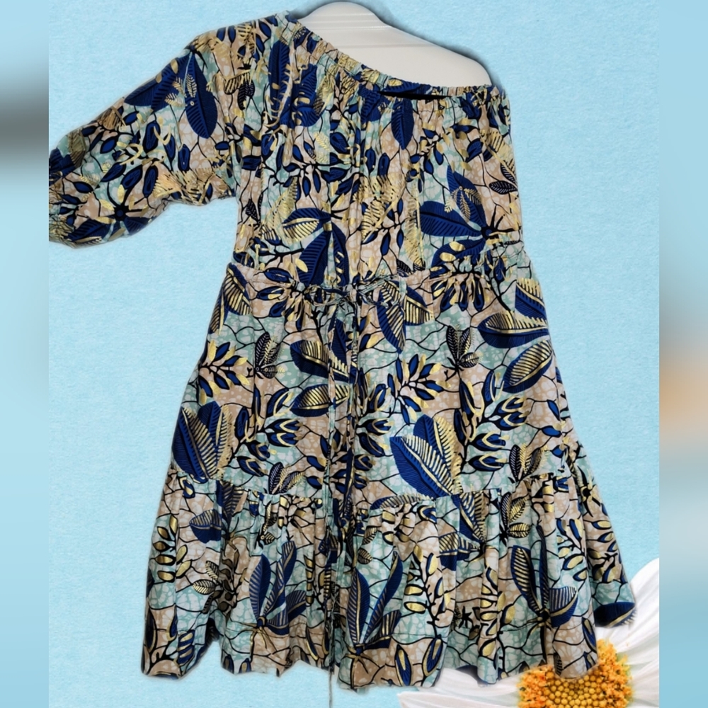 Francis + Benedict one shoulder women's dress